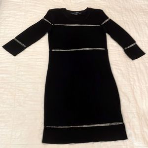 French Connection Black Dress With CutOuts 6